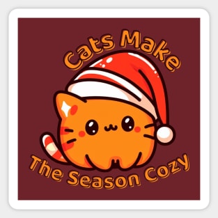 Catmas christmas Sticker